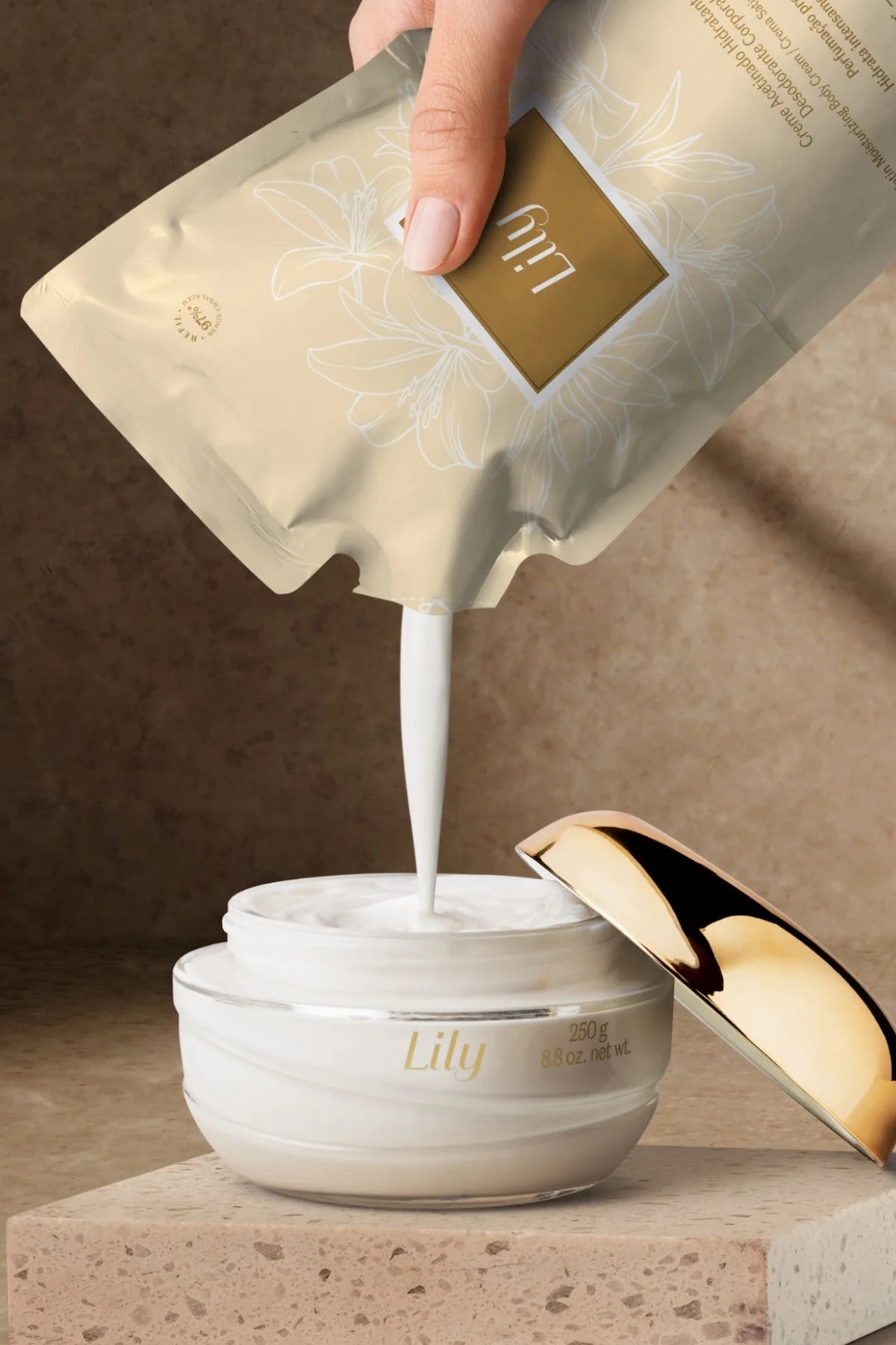 LILY SATIN BODY CREAM REFILL