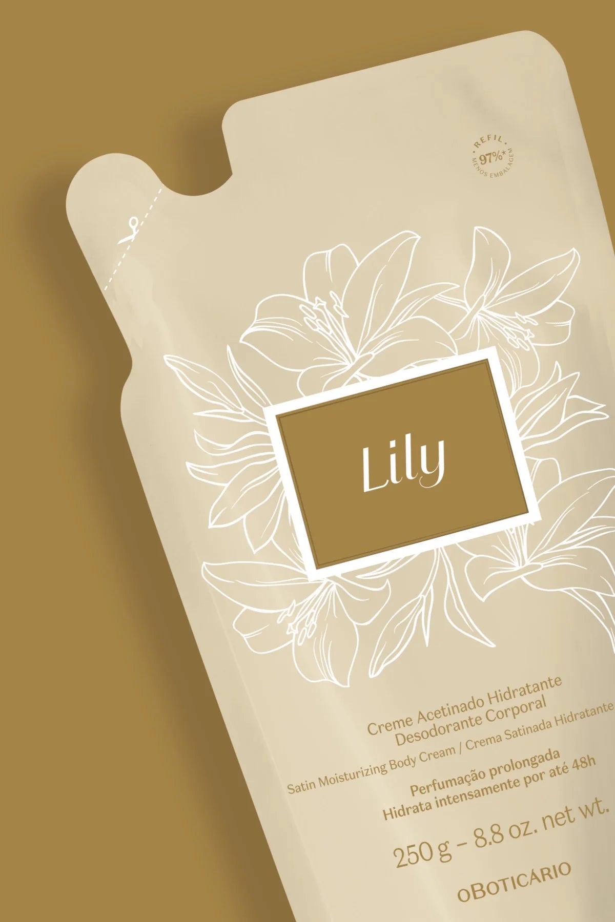 LILY SATIN BODY CREAM REFILL